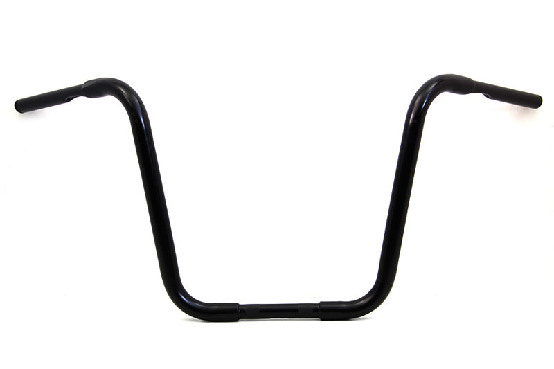 16 inch Buffalo Ape Hanger Handlebar with Indents Black