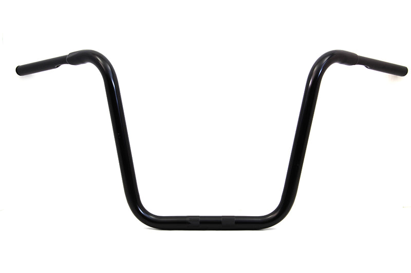 15-1/2 inch Rhino Ape Hanger Handlebar with Indents Black