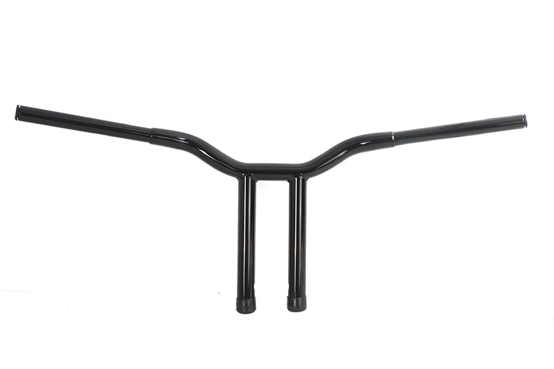 14 inch Combat Style Riser Handlebar Black