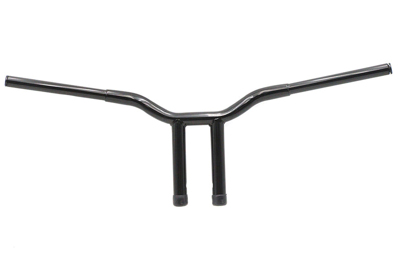 12 inch Combat Style Riser Handlebar Black