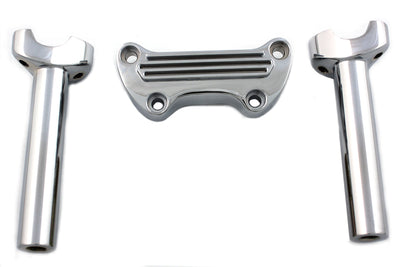 6 inch Post Riser Kit Chrome