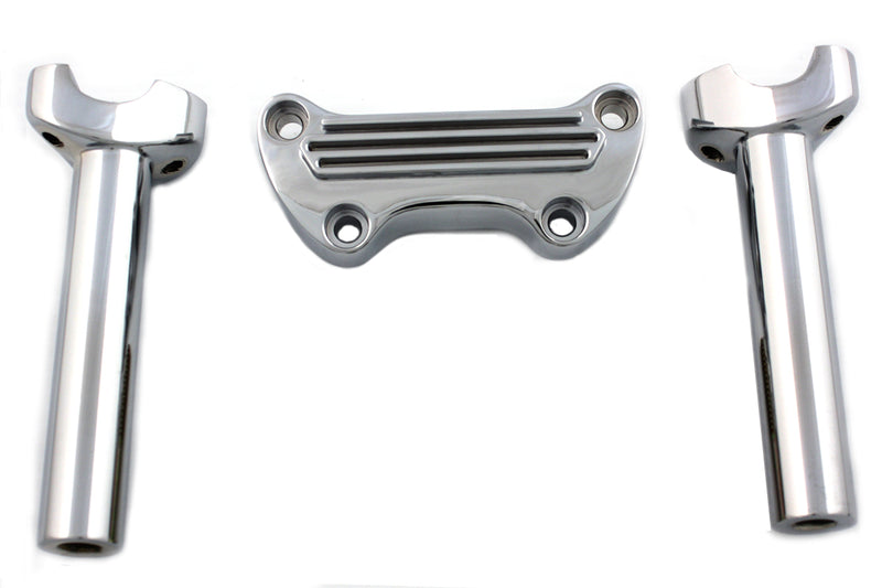 6 inch Post Riser Kit Chrome