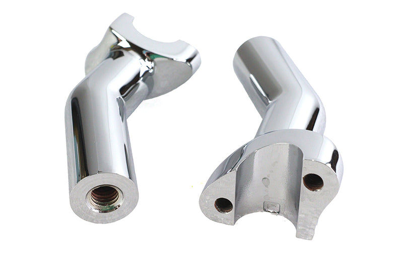 1 inch Pullback Riser Set Chrome