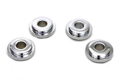 Chrome Solid Riser Mount Set - 0403