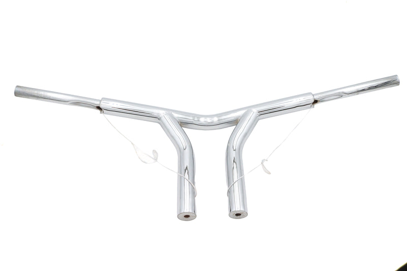 Ultima 10 inch Y-Bar Drag Handlebar Chrome - 5056