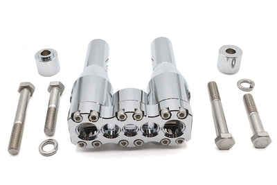 Wyatt Gatling 6 inch Baron Style Riser Set Chrome