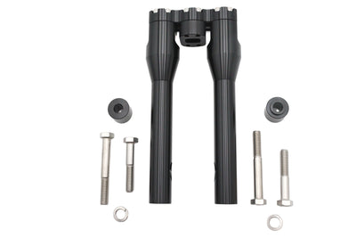 Wyatt Gatling 10 inch Baron Style Riser Set Black