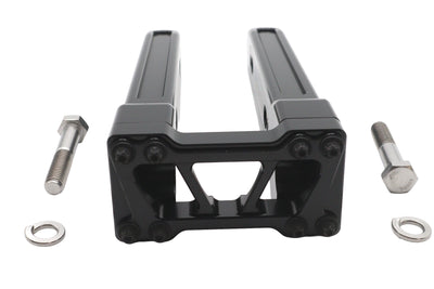 Wyatt Gatling 10 inch Pirate Style Riser Set Black