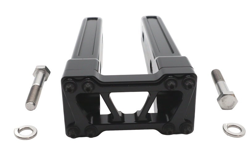 Wyatt Gatling 10 inch Pirate Style Riser Set Black