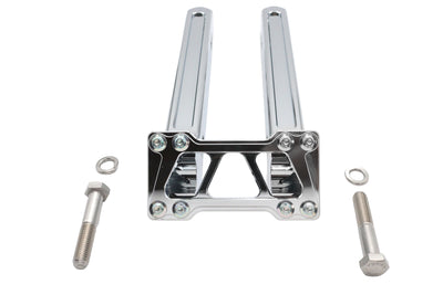 Wyatt Gatling 12 inch Pirate Style Riser Set Chrome