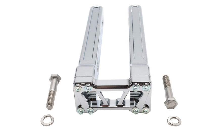 Wyatt Gatling 12 inch Pirate Style Riser Set Chrome