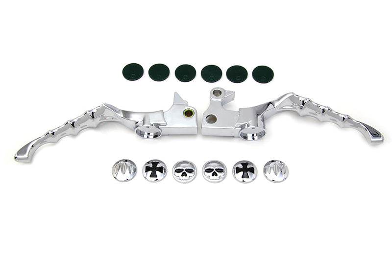 Chrome Skeleton Hand Lever Set