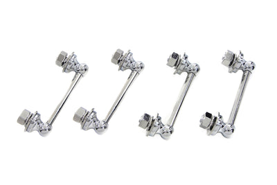 Chrome Saddlebag Hanger Set