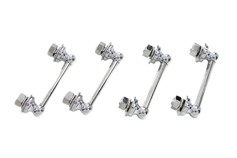 Chrome Saddlebag Hanger Set