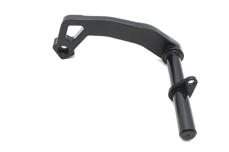 Rear Passenger Footpeg Support Bracket Black - 64208B