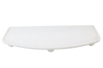 M8 Footboard ISO White Rubber Pad Set