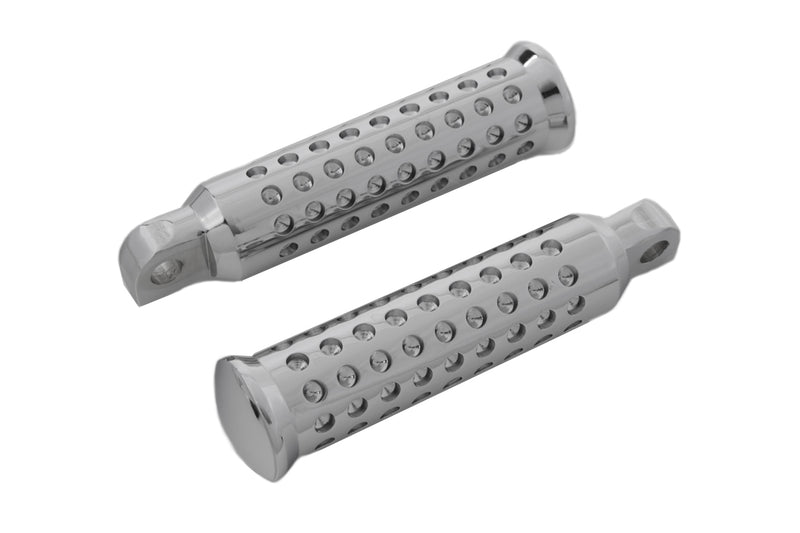 Chrome Micro Holes Footpeg Set
