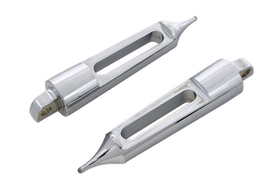 Chrome Dagger Slot Footpeg Set