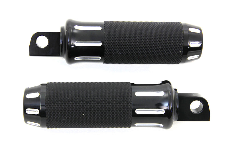 Black Cobra Style Footpeg Set