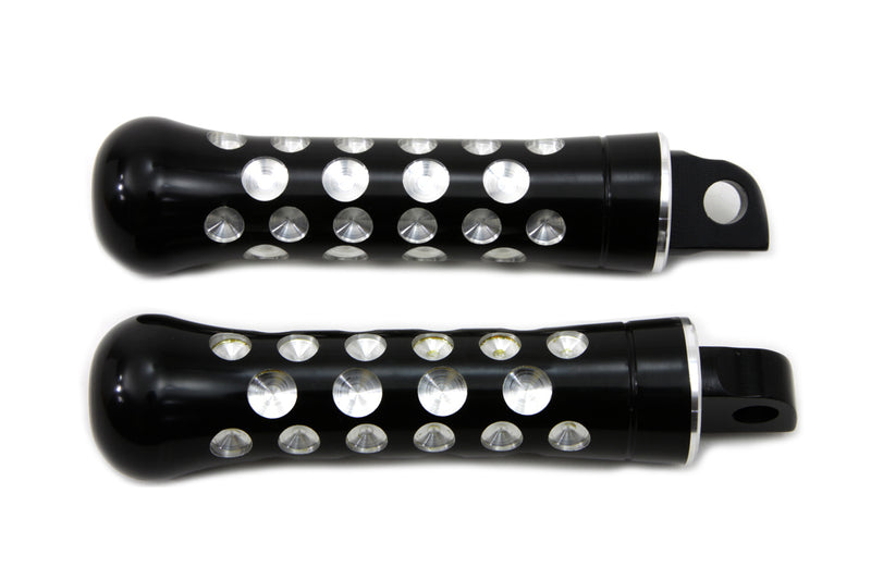 Black Contour Agostinni Footpeg Set