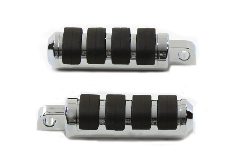 Small Cats Paw Footpeg Set Chrome