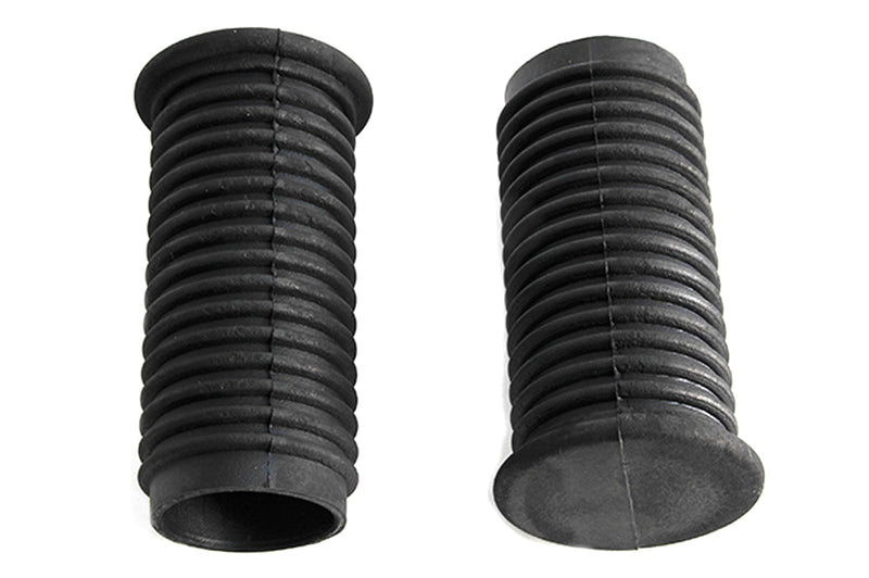 Driver Footpeg Rubber Black Set
