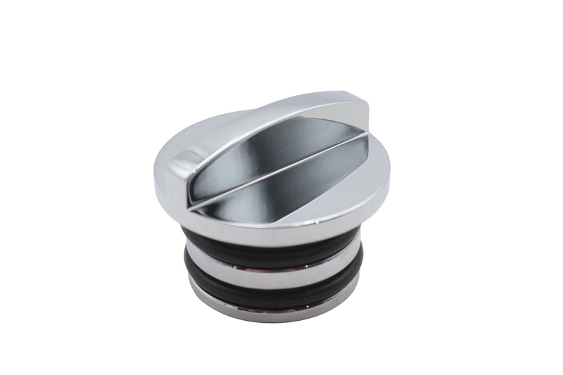 Retro Blade Oil Tank Plug Chrome - 64215