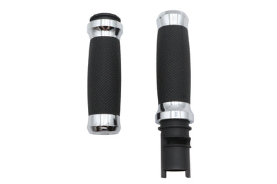 Diamond Style Grip Set Chrome - 79100