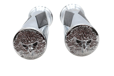 Ultima Diamond Style Grip Set with Chrome Eagle End Cap
