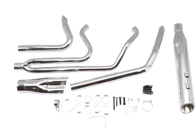 M8 Ultima Dominator 2:1 Exhaust Header System Chrome