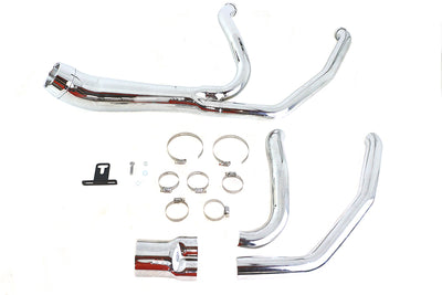 Cyclone 1-3/4 inch 2 into 1 Exhaust Header Set Chrome