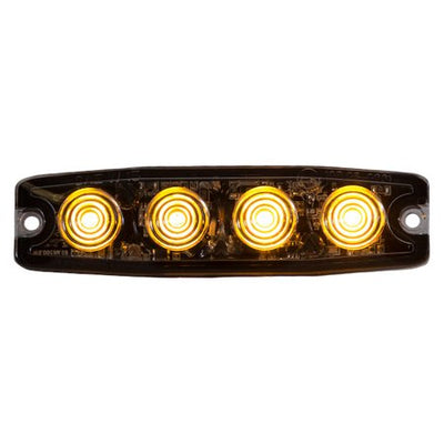 Light Strobe 4-3/8IN 4-LED Amber 1 - 8892240