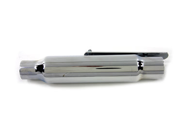 Shorty Slip on Muffler Chrome