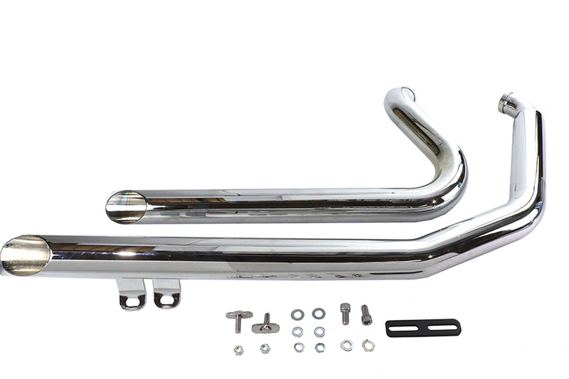 Wyatt Gatling Exhaust Drag Pipe Set Down Slash Shorty