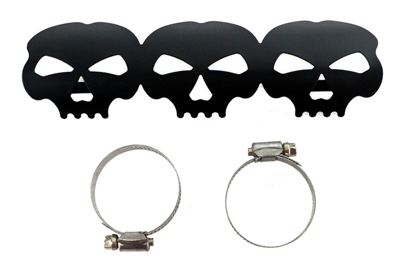 Black Skull Heat Shield