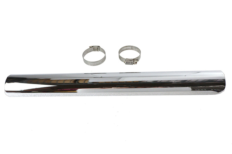 18 inch Exhaust Heat Shield Chrome