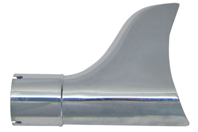 Chrome Fishtail Tip Set for 1-7/8 inch Muffler