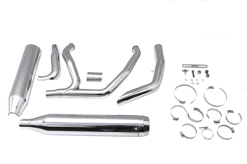 Wyatt Gatling Super Sport Exhaust System Chrome
