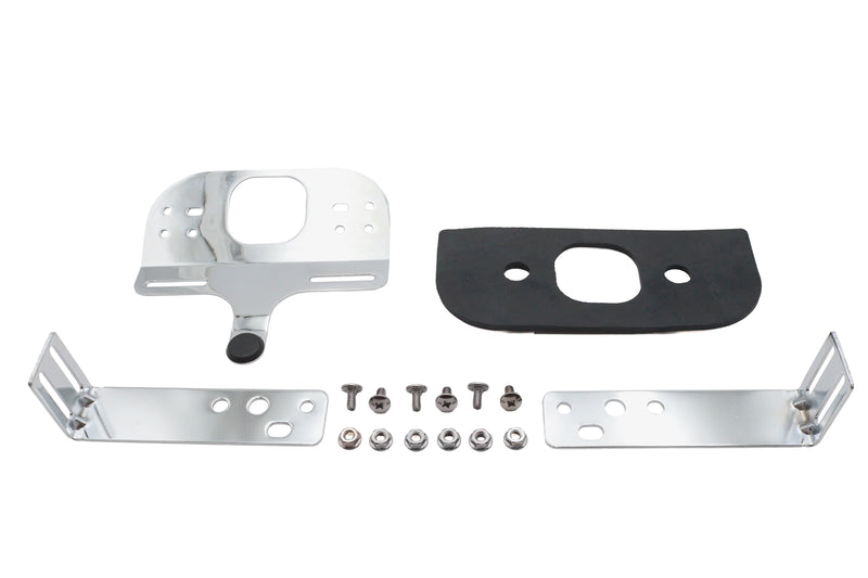 Tail Lamp Adjustable Bracket Chrome