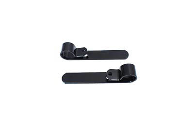 Black 1 inch Exhaust inchP inch Clamp Set