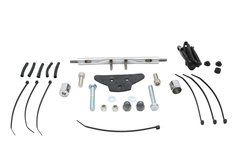 Chrome 7 inch Low Boyz Turn Signal Bar Kit