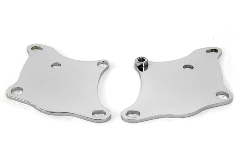 Chrome Front Lower Motor Mounts