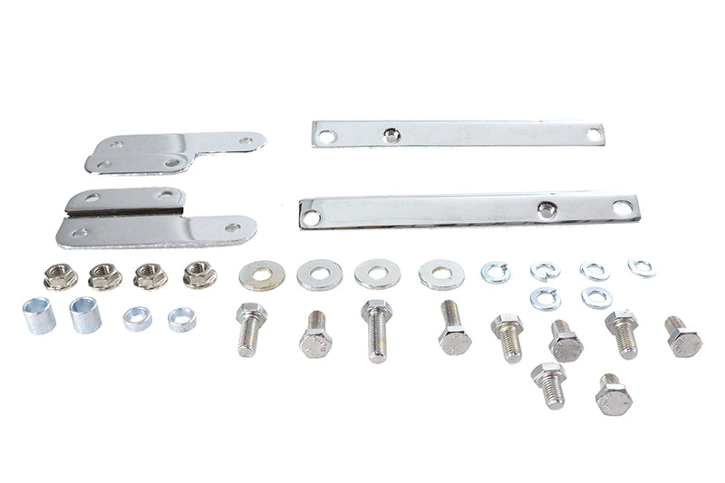 Windshield Mount Kit Chrome