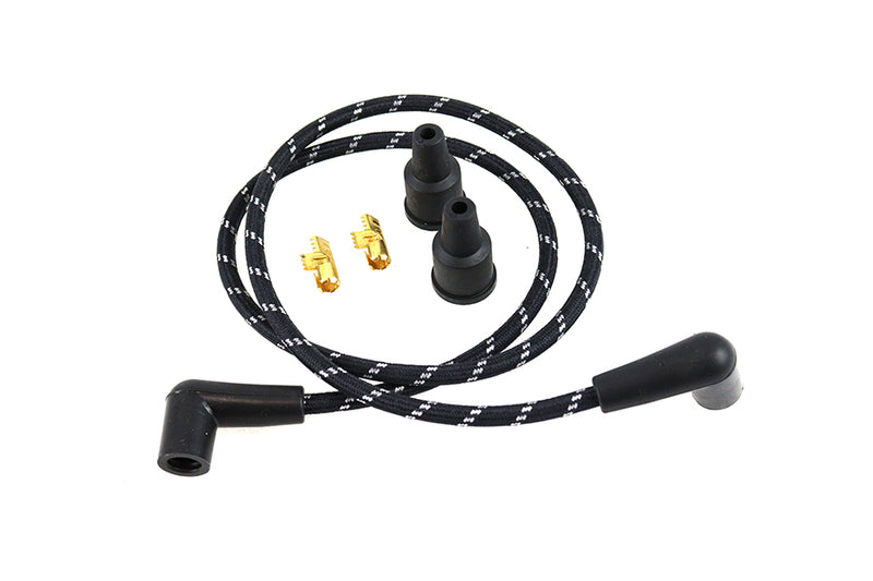 Universal 7mm Braided Spark Plug Wire Kit