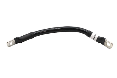 Black 8 inch Flexible Battery Cable