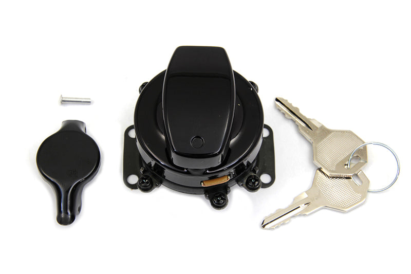 Fat Bob Ignition Switch with 6 Terminals Gloss Black