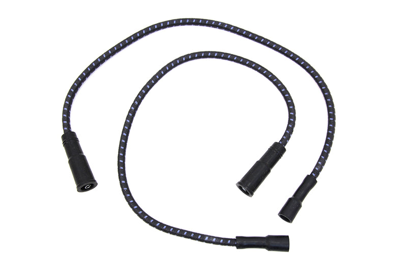 Sumax Black with Blue Tracer 7mm Spark Plug Wire Set