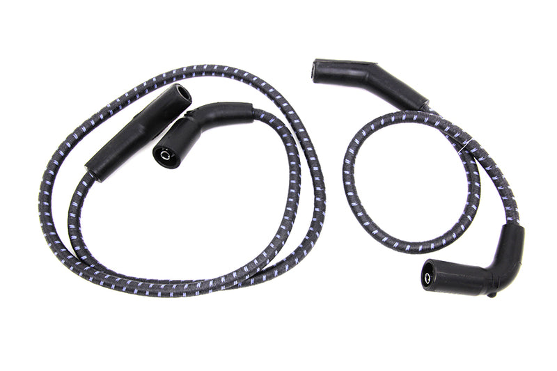 Sumax Black with Blue Tracer 7mm Spark Plug Wire Set