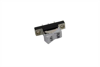 Handlebar Rocker Switch Run-Off Chrome