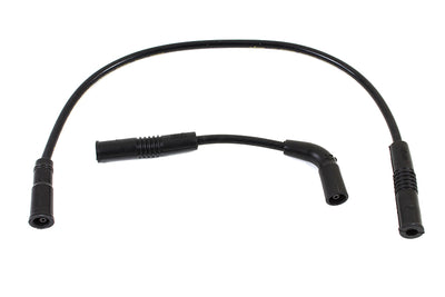 Accel 8mm S/S Spiral Core Ignition Wire Set Black - 171110K